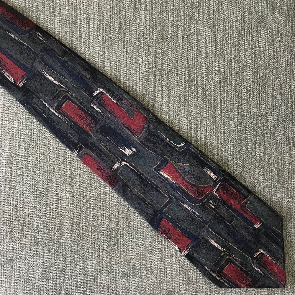 Amazing Conte di Milano 100% Silk Tie Necktie